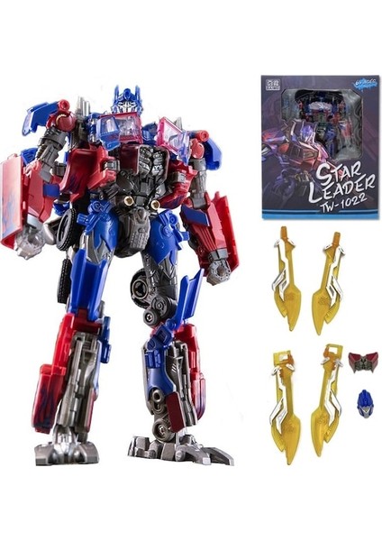 TW1022 Kutu İLE-TW1022 Op Komutanı Ultra Magnus Ko Dönüşüm Masterpiece Şekil Oyuncak Komutanı Nemesis Prime Deformasyon Araba Robot (Yurt Dışından)