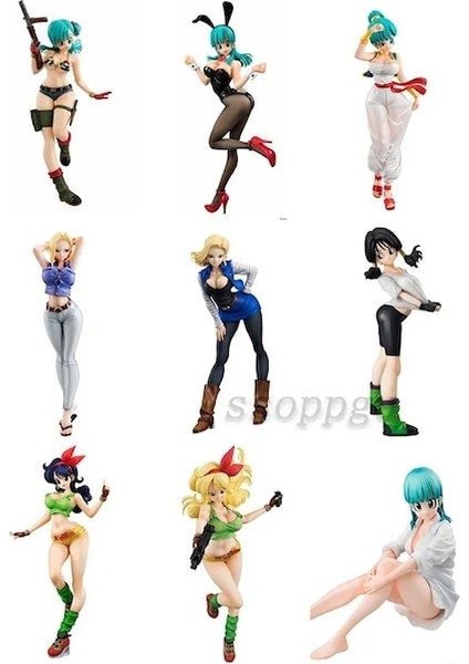 D Hiçbir Kutu-Anime Dragon Ball Şekil Yetişkin Kız Bulma Lansmanı Bideru Chichi Android 18 Pvc Action Figure Koleksiyon Model Oyuncaklar Bebek Çocuk Hediye (Yurt Dışından)