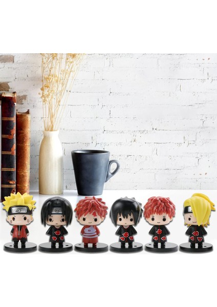 Aksiyon Figürü Sevimli Şekil Gaara Kakashi Naruto Anime Figürleri (Yurt Dışından) modelleri