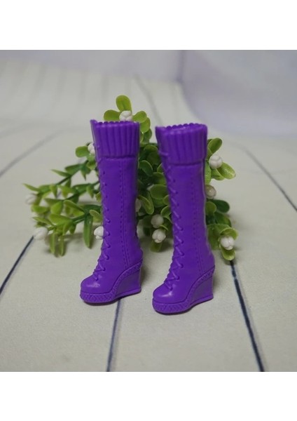 GREEN-30CM Yüksek Orijinal Değiştirilebilir Ayakkabı 30CM Bebek Aksesuarları Yüksek Topuklu Ayakkabılar Botlar Kısa Çizmeler Uyluk Çizme Tarzı (Yurt Dışından)