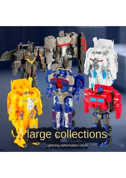 F-Dönüşüm Oyuncak Robot Bir Adım Deformasyon Araba Aksiyon Şekilli Kalıp Dinozor Oyuncaklar Boys Için (Yurt Dışından)
