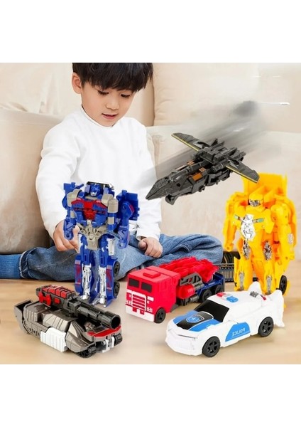 F-Dönüşüm Oyuncak Robot Bir Adım Deformasyon Araba Aksiyon Şekilli Kalıp Dinozor Oyuncaklar Boys Için (Yurt Dışından)