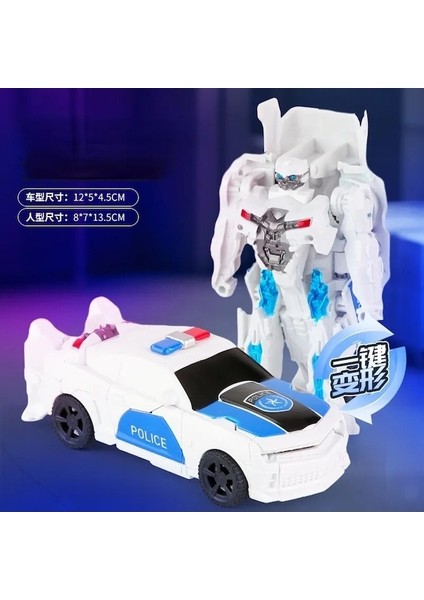 F-Dönüşüm Oyuncak Robot Bir Adım Deformasyon Araba Aksiyon Şekilli Kalıp Dinozor Oyuncaklar Boys Için (Yurt Dışından)