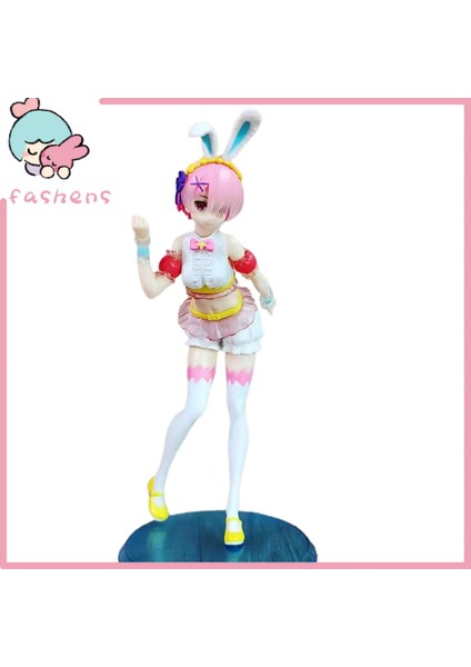 Anime Aksiyon Modeli Çevre Dostu Anime Zero Rem Ram Aksiyon Figürü (Yurt Dışından)