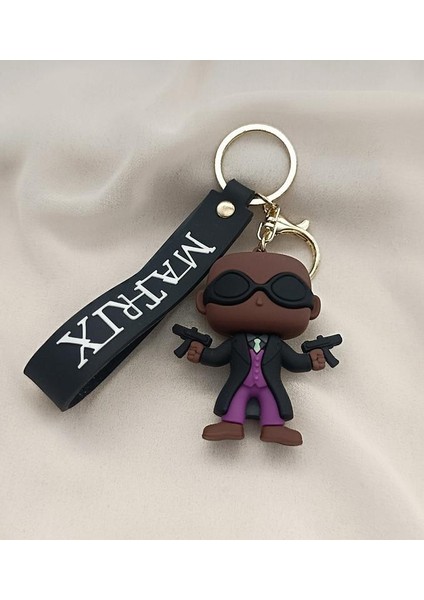 Matris Anahtarlık Silikon 3D Anime Matrix Oyuncak Araba Çanta Süsü fiyatları