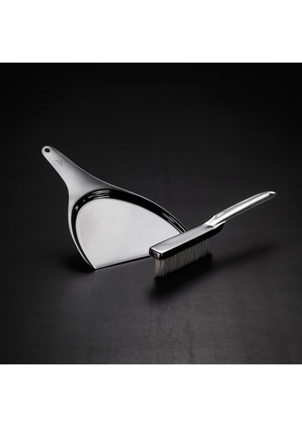 Timeless Kuğu Fırçalı Maşa ve Kürek Seti