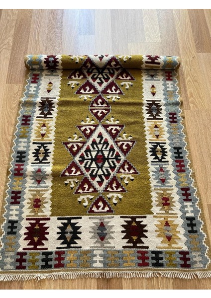 82 x 153 cm El Dokuma Türk Kilimi, Canlı Renkli Akrep Motifli Kilim, El Dokuma Yün Kilim, Bohem Tarzı, Eşsiz Ev Dekoru modelleri