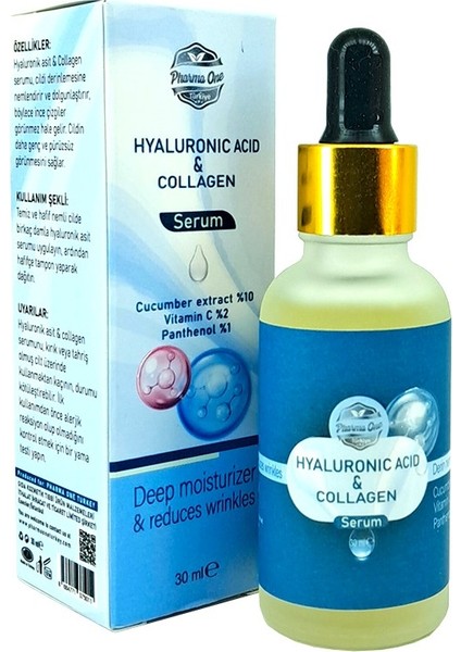 Hyaluronic Acid & Collagen Serum