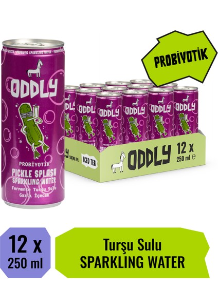 Pıckle Splash Turşu Suyu Kutu 250 ml x 12 Adet