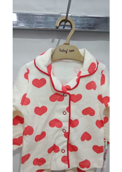 Kalpli Baskılı Pijama Takım 2422
