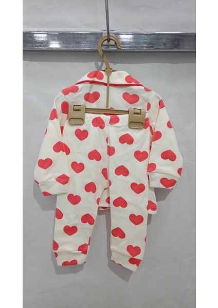 Kalpli Baskılı Pijama Takım 2422