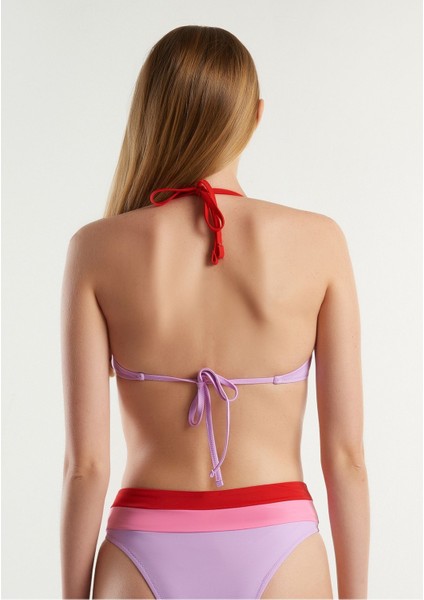 Kadın / Kız Lila Bikini Üst (Model Kodu: 624P3L035R04V )