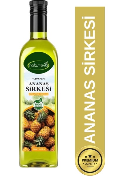 Ananas Sirkesi 500ML Doğal Fermente