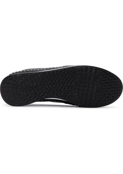 Kadın Siyah Kalın Tabanlı Deri Comfort Loafer 25SFD332418