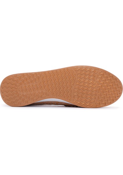 Kadın Bej Kalın Tabanlı Deri Comfort Loafer 25SFD332418