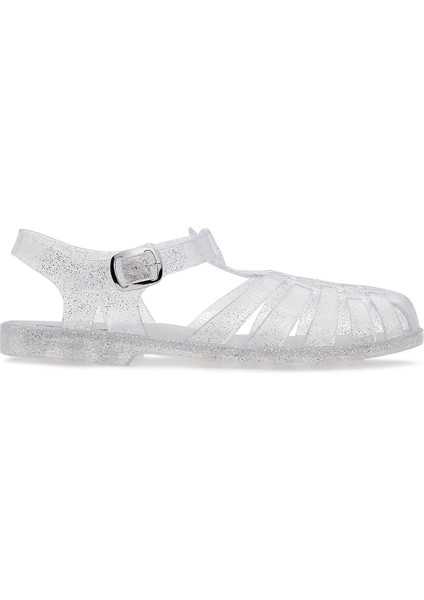 Kadın Şeffaf Bilekten Bantlı Jelly Sandalet 25SFE4907PV
