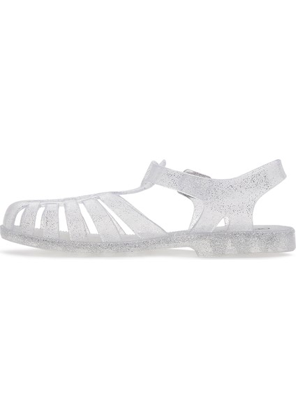 Kadın Şeffaf Bilekten Bantlı Jelly Sandalet 25SFE4907PV