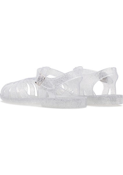 Kadın Şeffaf Bilekten Bantlı Jelly Sandalet 25SFE4907PV