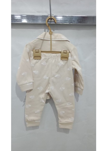 Uğurböceğiçocuk Kaplumbağa Baskılı Pijama Takım 2409