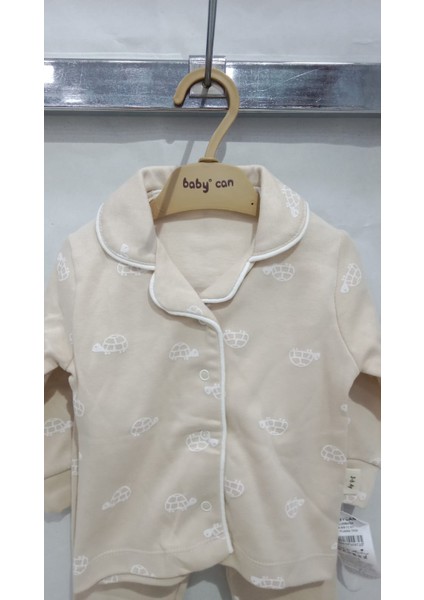 Uğurböceğiçocuk Kaplumbağa Baskılı Pijama Takım 2409