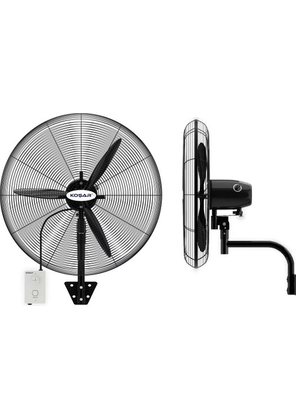 KSV-D750 Duvar Tipi Vantilatör 75 cm