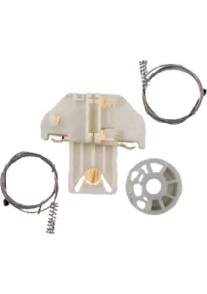 Cam Kriko Tamir Takımı Arka Sol - 155 Wisco - Volkswagen Golf5 Jetta 05-09 Uyumlu