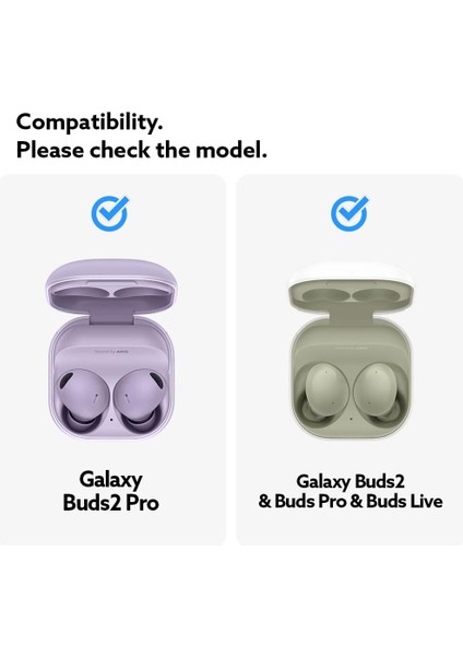 Samsung Galaxy Buds Fe / 2 Pro / 2 / Pro / Live Kılıf Vault Midnight Green - ACS03370