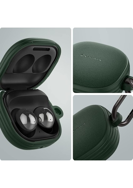 Samsung Galaxy Buds Fe / 2 Pro / 2 / Pro / Live Kılıf Vault Midnight Green - ACS03370