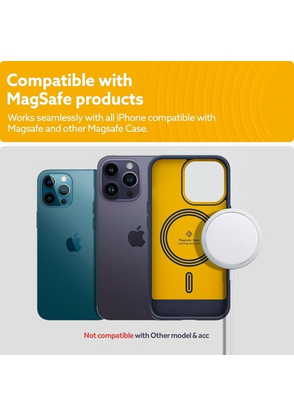 Caseology iPhone Için Magsafe Özellikli Kartlı Manyetik Cüzdan Nano Pop V2 Blueberry Navy - AFA06390