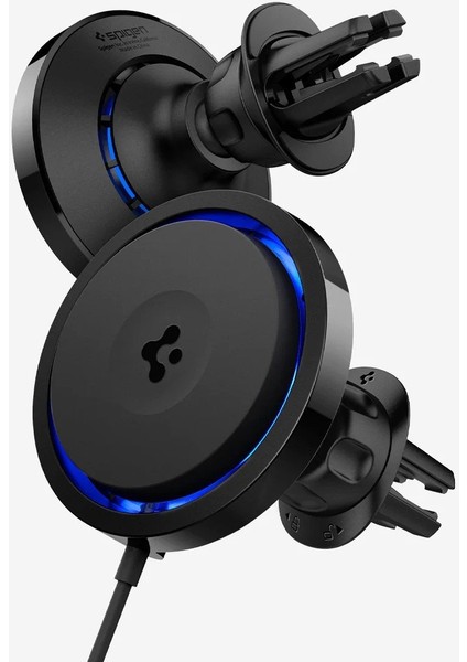MagFit Air Vent Araç içi Telefon Tutucu + Manyetik Kablosuz Şarj Cihazı / Özel Fanlı Isı Düşürücü iPhone için MagSafe özellikli Cryomax OneTap Pro 3 ITS12WC - ACP07082