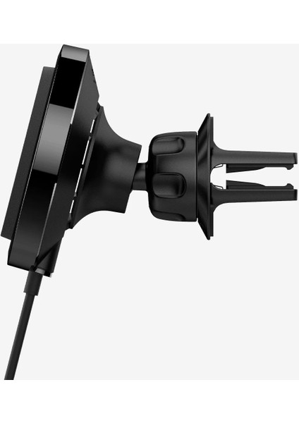 MagFit Air Vent Araç içi Telefon Tutucu + Manyetik Kablosuz Şarj Cihazı / Özel Fanlı Isı Düşürücü iPhone için MagSafe özellikli Cryomax OneTap Pro 3 ITS12WC - ACP07082