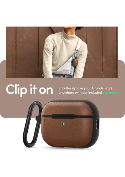 Ciel by CYRILL AirPods Pro (2. nesil) Kılıf Kajuk Saddle Brown - ACS05331 fırsatları
