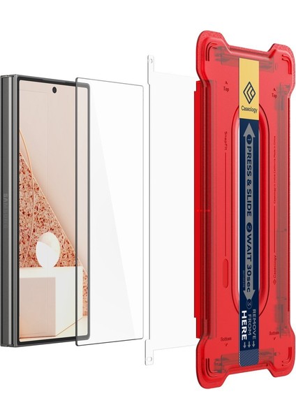 Caseology Galaxy Z Fold 6 Cam Ekran Koruyucu Kolay Kurulum Snap Fit (2 Adet) - AGL07971