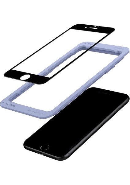 Caseology iPhone Se (2022 / 2020) / 8 / 7 Cam Ekran Koruyucu Kolay Kurulum Snap Fit (2 Adet) - AGL01346