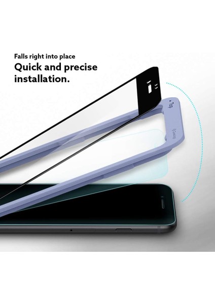 Caseology iPhone Se (2022 / 2020) / 8 / 7 Cam Ekran Koruyucu Kolay Kurulum Snap Fit (2 Adet) - AGL01346