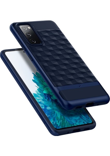 Caseology Samsung Galaxy S20 Fe Kılıf Parallax Midnight Blue - ACS01854