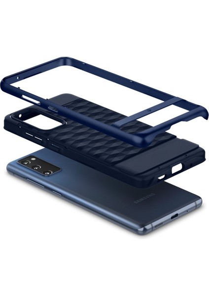 Caseology Samsung Galaxy S20 Fe Kılıf Parallax Midnight Blue - ACS01854