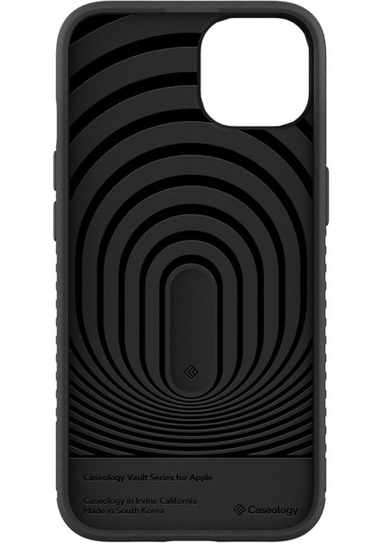 Caseology iPhone 13 Kılıf Vault Matte Black - ACS03567