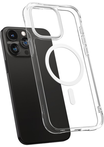 Ciel by CYRILL Apple iPhone 15 Pro ile Uyumlu Kılıf Cecile Mag MagSafe özellikli Crystal Clear - ACS06763 fırsatları