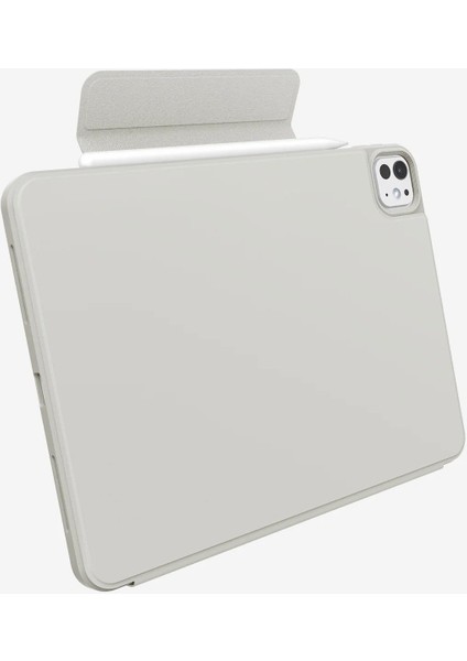 iPad Pro 13" (2024) Kılıf Air Skin Pro OneTap Metal Ring MagFit Gray - ACS08489 modelleri