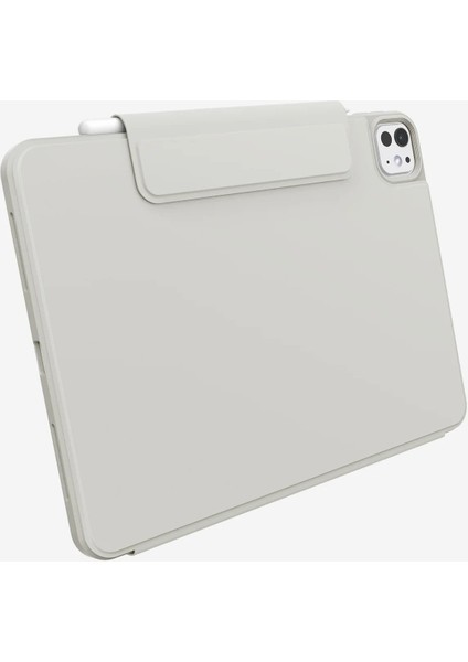 iPad Pro 13" (2024) Kılıf Air Skin Pro OneTap Metal Ring MagFit Gray - ACS08489 fırsatları