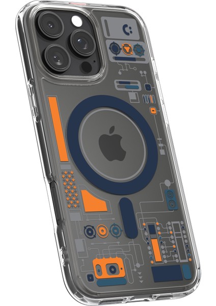 iPhone 16 Pro Max ince MagSafe Kılıf Ultra Hybrid Sararma Karşıtı DuraClear™ Hava Kanalı Teknolojisi™ Askeri Sınıf Koruma MagFit Analogue Şeffaf Kapak - ACS08726 fırsatları