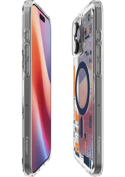 iPhone 16 Pro Max ince MagSafe Kılıf Ultra Hybrid Sararma Karşıtı DuraClear™ Hava Kanalı Teknolojisi™ Askeri Sınıf Koruma MagFit Analogue Şeffaf Kapak - ACS08726 indirimleri