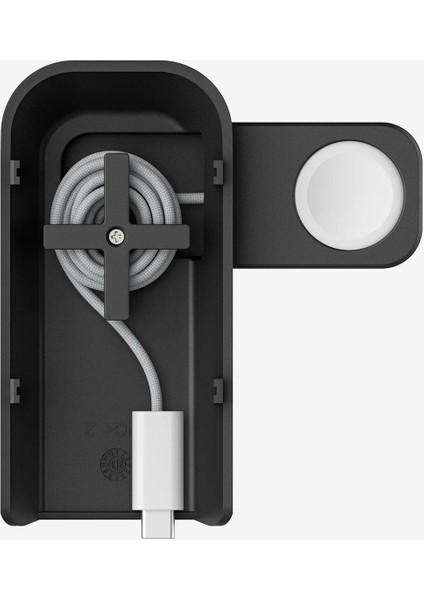 15W 3'ü 1 Arada Kablosuz Şarj Standı iPhone & Apple Watch & Airpods Qi2 Destekli Magsafe Özellikli Magfit Onetap Pro 3 3-In-1 Wireless Dock S318W - AMP06527