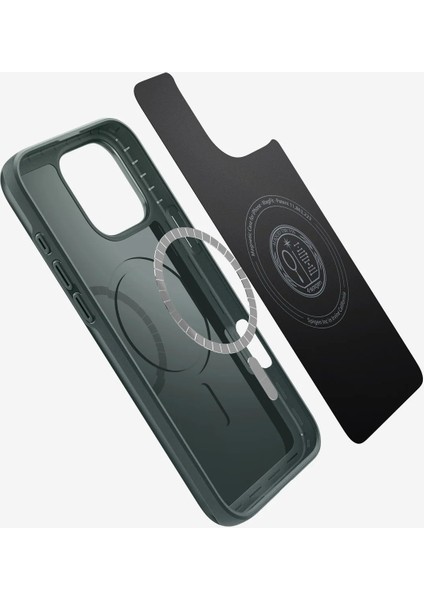 iPhone 16 Pro Kılıf Thin Fit MagFit MagSafe özellikli Abyss Green - ACS08109 fırsatları