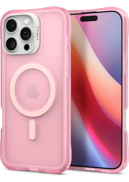 Ciel by CYRILL iPhone 16 Pro Max Kılıf Ultra Sheer Mag MagSafe özellikli Pink - ACS08247
