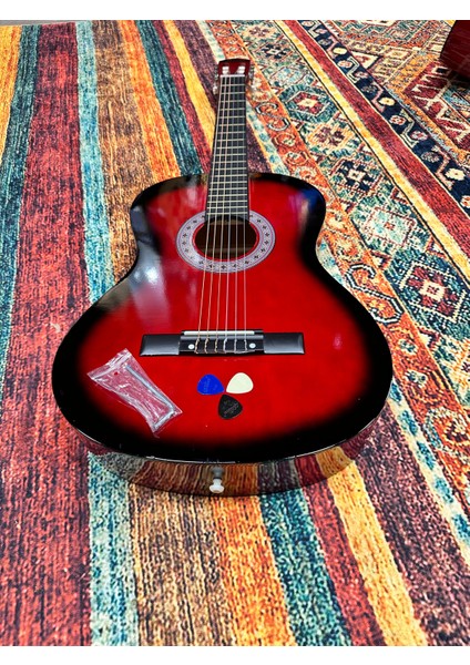 Sap Ayarlı 4/4 tam boy Klasik Gitar(Kılıf-Pena Dahil)