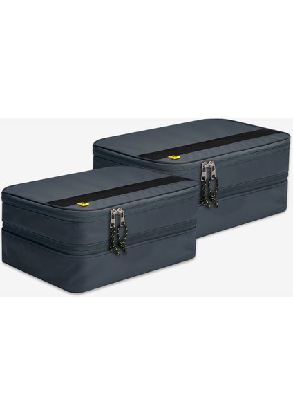 Seyahat Paketleme Küpleri / Valiz içi Düzenleyici Çanta Kabin Boy 20 inc Small (2 Adet) Grotto Gray KD600 - AFA08480 fiyatları