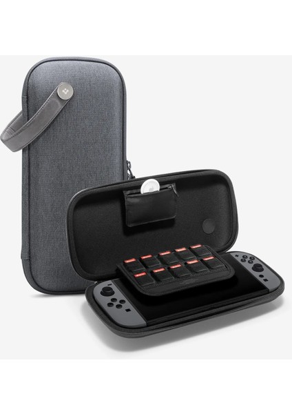 Nintendo Switch 2 Taşıma Çantası Pouch Klasden Charcoal Gray - AGP09077
