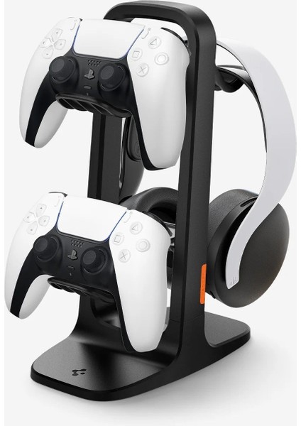 Oyun Kolu & Kulaklık Standı / Kablo Düzenleyici Gamer Masaüstü Contoller Organizer Black VG400 - AMP07412